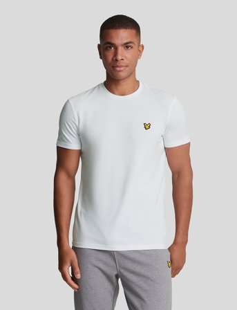 Lyle & Scott Sport Martin Ss T-Shirt - White - XXL