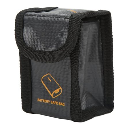 Akku-turvapussi, räjähdyssuojattu, palonkestävä, korkean lämpötilan kestävä nylon-akkusuojapussi DJI FPV -laseille 1 akulle