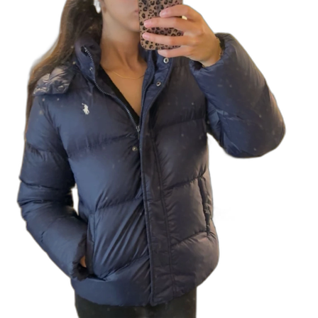Mörkblå vinterjacka från Ralph Lauren