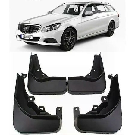 Højkvalitets Mudderklapper til bil Mudguards Til 2013 - 2016 Mercedes Benz E-klasse Wagon S212 Forreste Bageste Stænkskærme Mudderfangere 