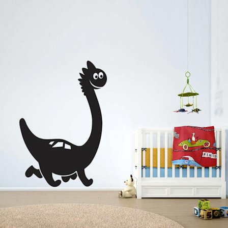 Rolig dinosaurie vinyl vägg klistermärke