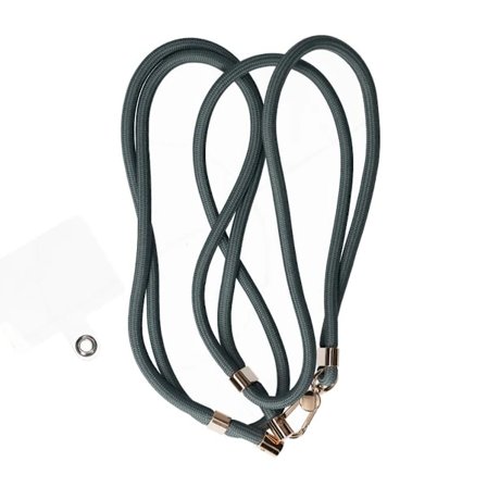 Adjustable lanyard Universal phone case lanyard 0.6mm green