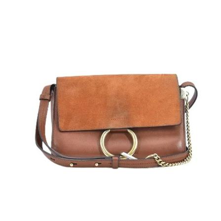 Chloé Pre-owned Suede Crossbody Taske Brun, Dame Vintage Tasker, Størrelse: ONE Size