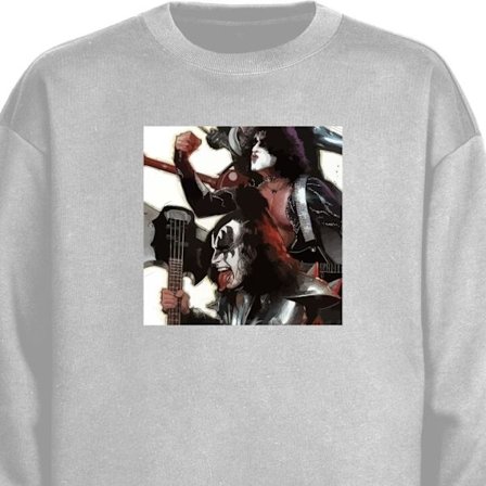 Sweatshirt för Barn | Mjuk & Klassisk Sweatshirt Kizz Hårdrock Rockmusik Band Klassisk