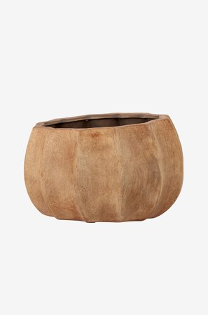 Bloomingville - Pyntekrukke Conja - Brun - Urtepotteskjulere & vaser - Fra Homeroom