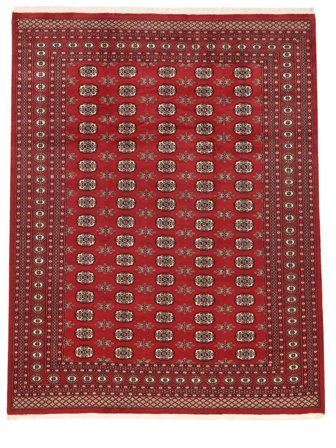 Pakistan Bokhara 2Ply Rug 244X306 Dark Red/Brown Wool, Pakistan