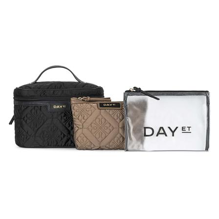 DAY et Toilet Taske Set Sort, Dame Toilettasker, Størrelse: ONE Size