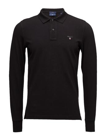Original Pique Ls Rugger Polos Long-sleeved Sort GANT