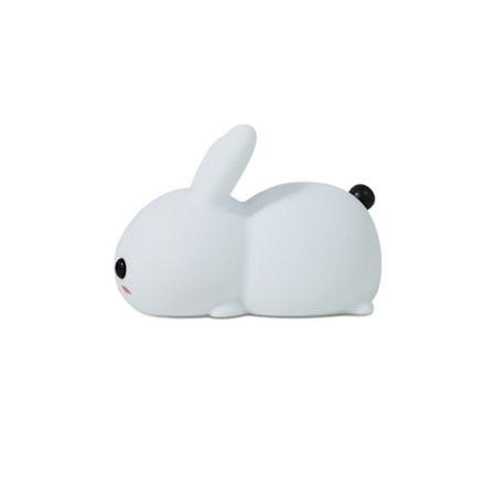 Kanin LED Nattlampa Silikon Animal Cartoon Dimbar Lampa