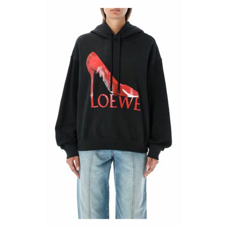 Loewe - Hoodies - Svart - Dam - Storlek: L, Dam, Storlek: L