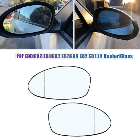 2 stk Bilspeil Side Speil Oppvarmet Anti-dug Defroster Glass
