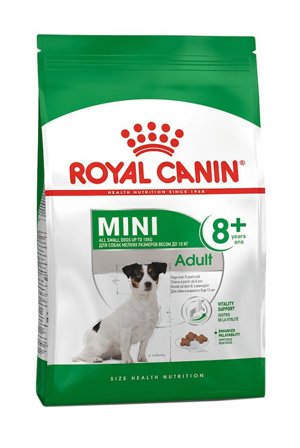 Royal Canin Mini Adult 8+ Cibo Secco Per Cani 800g