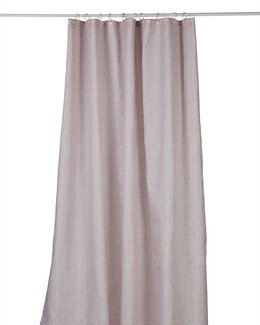 Dusjforheng med blomstermønster Rosa