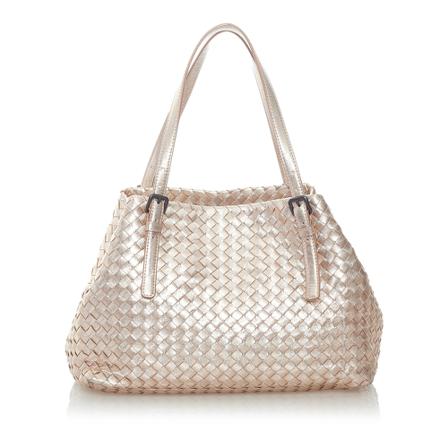 Bottega Veneta Vintage, Pre-owned Shoulder Bag Roze, Dames, Maat:ONE Size