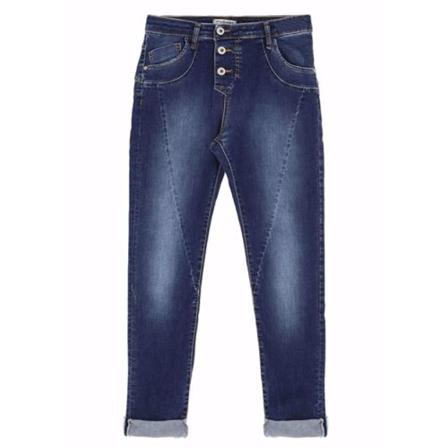 Please Copenhaen Jeans , Blauw , Dames , Maat: L