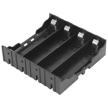 5 stk. Li-ion DIY Batteri Plastik Etui Holder til 4x3.7V 18650 Batteri