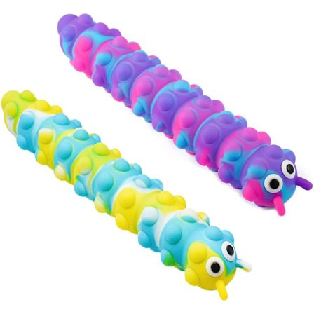 2 kpl toukka imukuppi pomppivia leluja (mintunvihreä ja vaaleanpunainen)