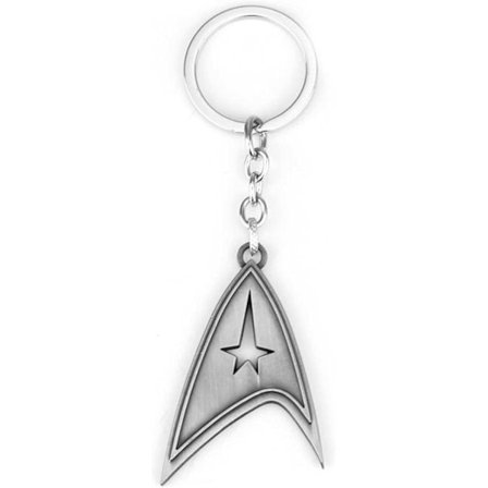 Star Trek -avaimenperä Star Trek -logolla, luova avaimenperä autoon