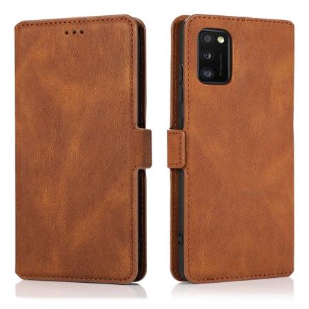 Tankevækkende Wallet cover - Samsung Galaxy A41 Brun