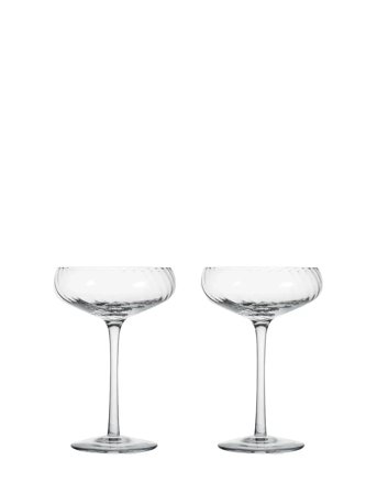 Byon Champagne Saucer Opacity 2Pcs/Set - Nude - ONE SIZE