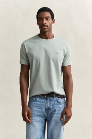 GANT Herren Regular Fit T-Shirt (XXXL) Grau