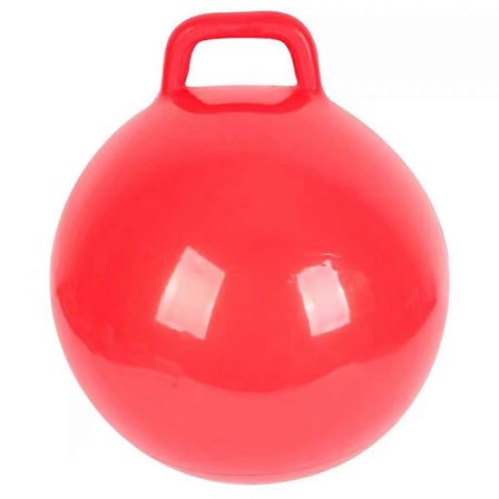 Børne PVC Legetøj Håndtag Hoppebold Elastisk Bold[D]