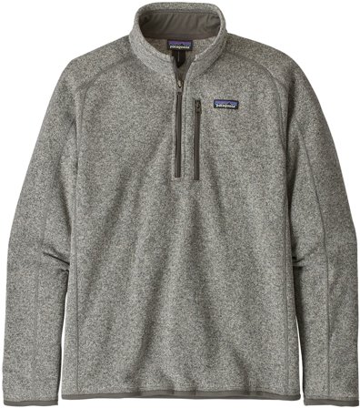 Patagonia M's Better Sweater 1/4 Zip Stonewash