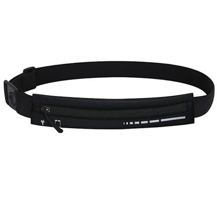 Løpeveske Mobiltelefon midjepakke SVART