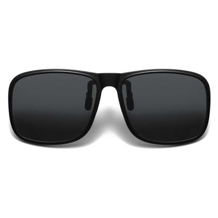 Oppfellbare Solbriller Clip-On Svart svart
