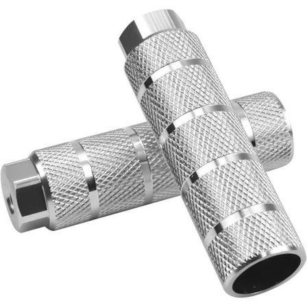 2 stk. universelle cykel fodpinde i aluminium BMX stuntpinde cykelpinde skridsikre bageste fodpedaler cykeltilbehør til mountainbike cykel[CO]