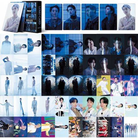 55 stk. Bangtan Boys Lomo Kort BTS Fotokort Bangtan Boys Proof Album Bangtan Boys Postkort Gave til Army Fans{f2}