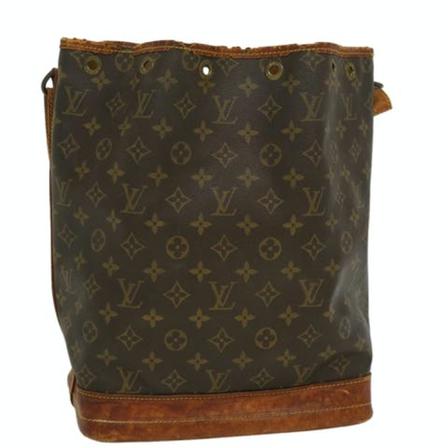 Louis Vuitton Vintage, Pre-owned Noe Monogram Bag Bruin, Dames, Maat:ONE Size,leer