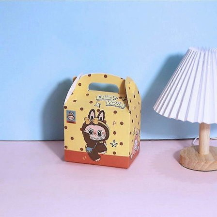 20 stk. til Labubu Party Håndholdt Æske Festival Tegneserie Gaveæske