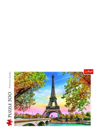 Trefl 500 Bit Romantic Paris Patterned Trefl