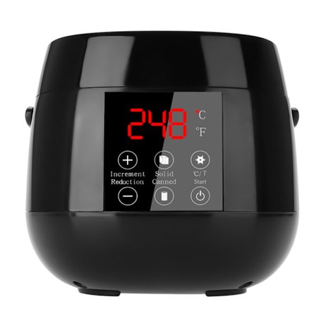 Intelligent LED Display Voksvarmer Sett Hårfjerning Voksvarmer Voksbønner Applikatorpinner