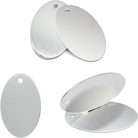 Aluminium Tags Stempling Blanks Blank Tags