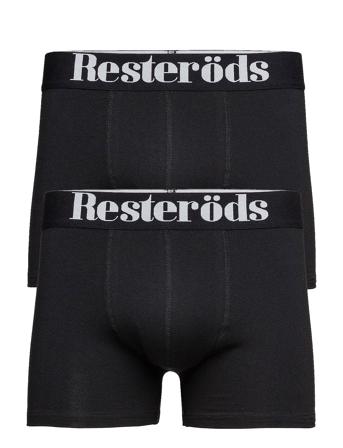 Resteröds 2 Pack Gunnar Boxer Boxershorts Sort Resteröds