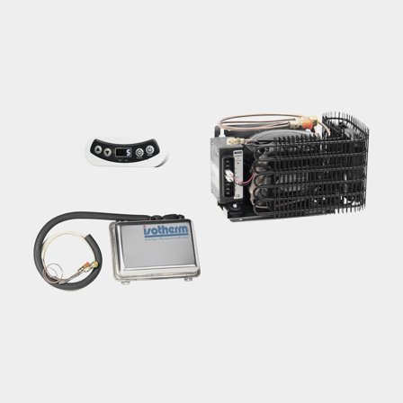 Køleanlæg til indbygning Isotherm ITC 3201, 12V / 24V, luftkølet, passer til boks op til 100 liter