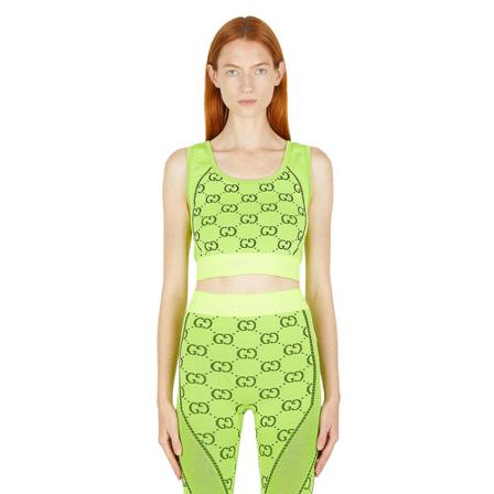 Gucci Tops , Groen , Dames , Maat: M