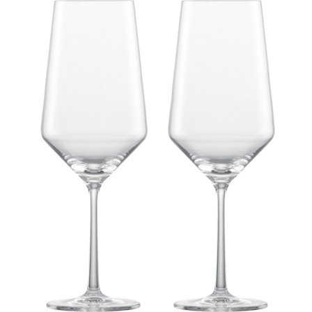 Zwiesel Pure Bordeaux rødvinsglass 68 cl, 2-pakning' - 'Klar