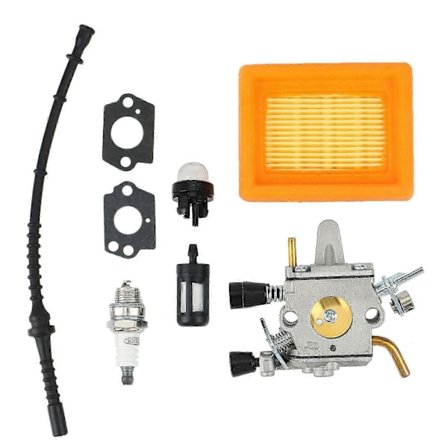 Förgasare Luftbränslefilter kompatibelt med Stihl FS400 FS450 FS480 SP400 Zama