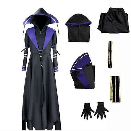 Halloween Anime The Eminence In Shadow Cosplay Cid Kagenou Shadow Cosplay Kostyme Kappe Skjorte Bukser Hanske Dress Halloween Voksen Kostyme Høy 