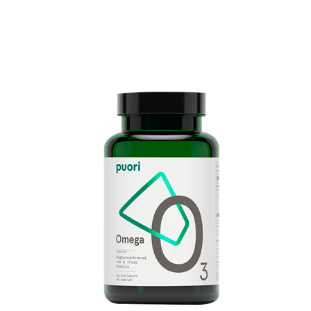 Puori O3 Omega-3 80% 2000 mg 60 kapslar