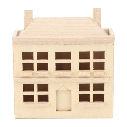 1 12 Miniatyr Dukkehus Villa DIY Trehus Modell Barne Dukke Møbler Leke