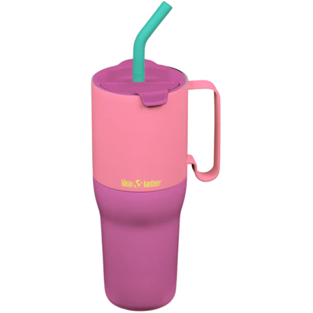 Klean Kanteen Rise Tumbler 770ml (w/Straw & Flip Lid) Pink Lemonade Kaleidoscope