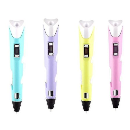 3d Printing Doodle Pen With Lcd Screen & Filaments Perfect Quality