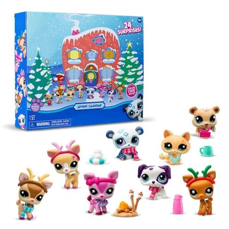 Littlest Pet Shop Joulukalenteri 2025, Tytöille tai pojille, Alkaen 4 vuotta