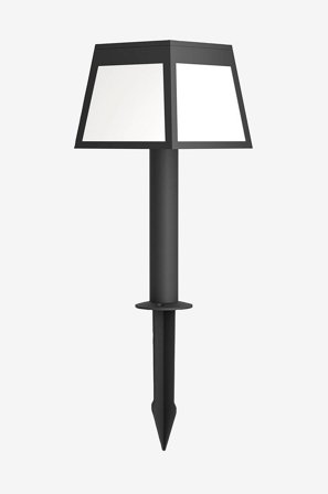 EGLO - Pullert lys Altilia Solar Powered With Sensor 560 mm - Sort - Solcellelamper - Fra Homeroom