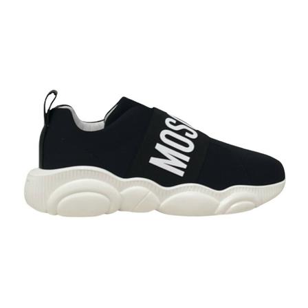 Moschino - Sneakers - Svart - Dam - Storlek: 38 Eu, Dam, Storlek: 38 EU