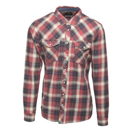 Blend - Skjortor - Röd - Herr - Storlek: 2xl, Herr, Storlek: 2XL